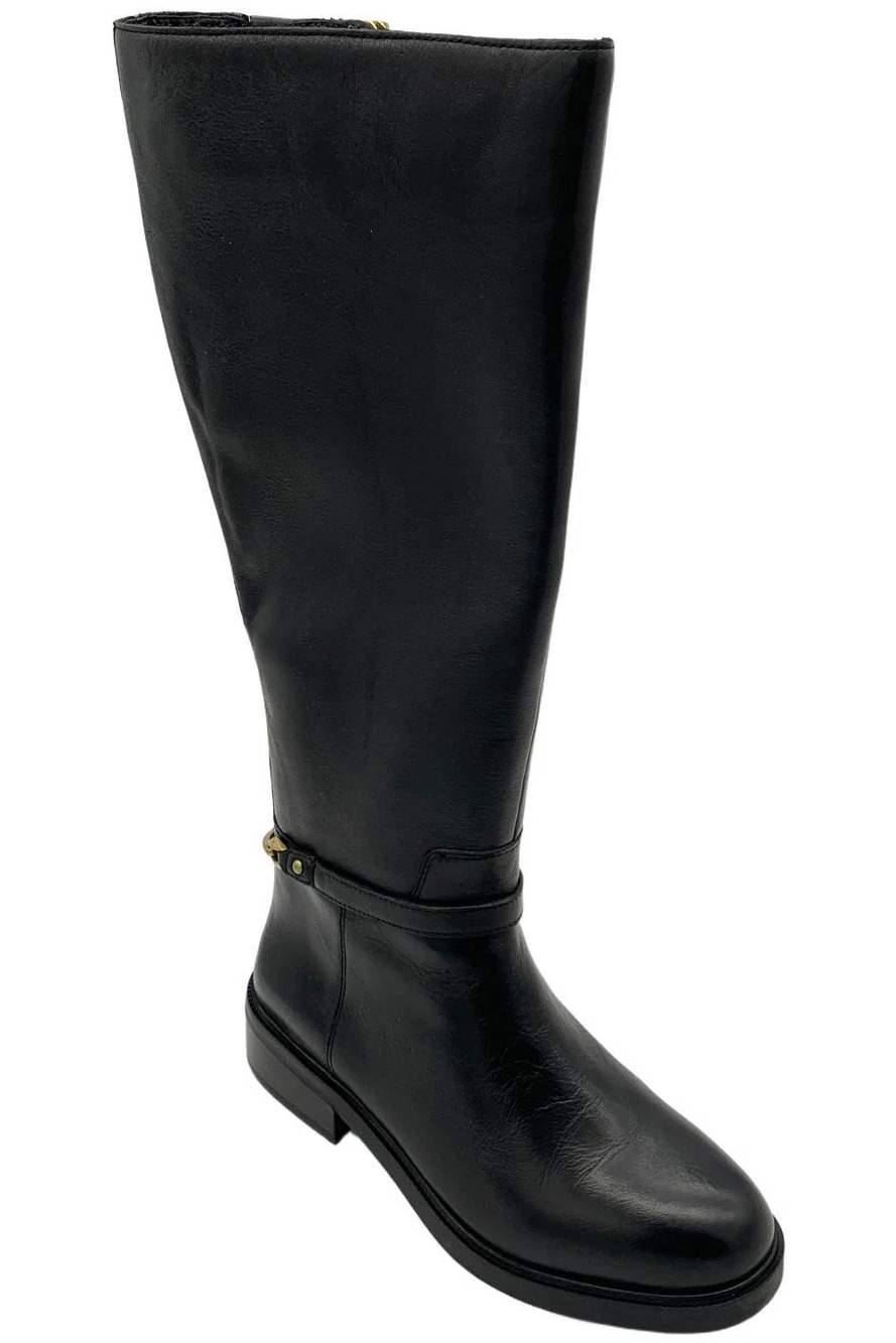 Vince Camuto Women's Adria 2 Wide Calf Tall Shaft Boots Black - Medium